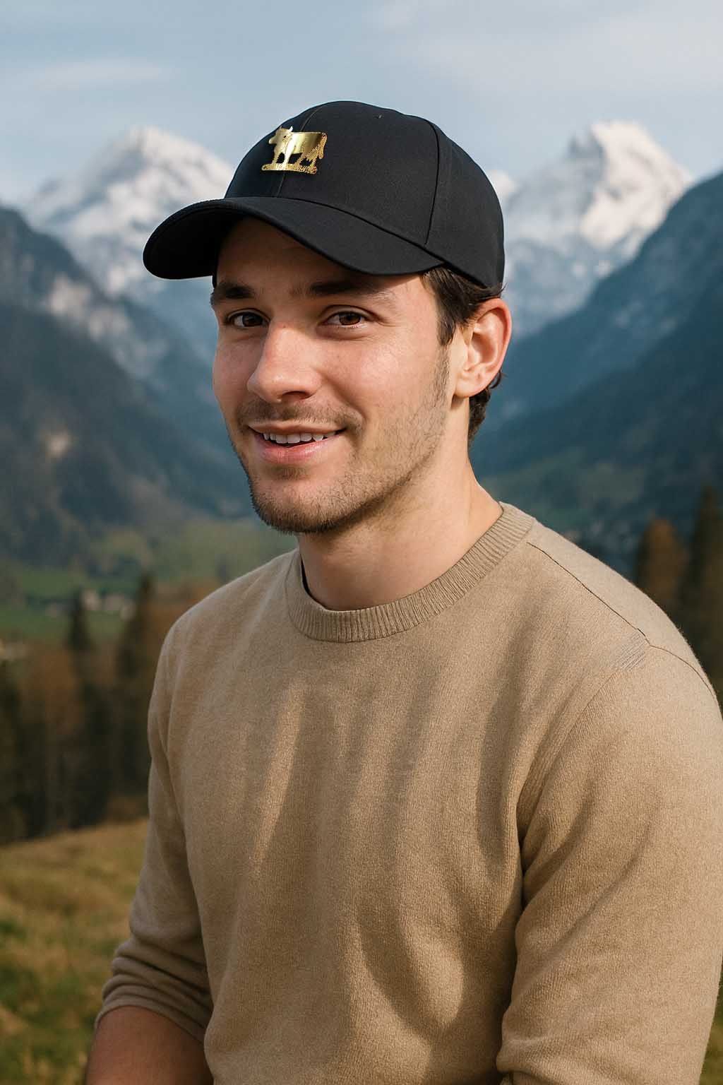 Stockberg Original Appenzell Kuh Cap - curved
