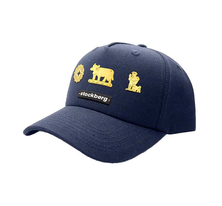 Stockberg Appenzell Kuh Cap - premium - schwarz