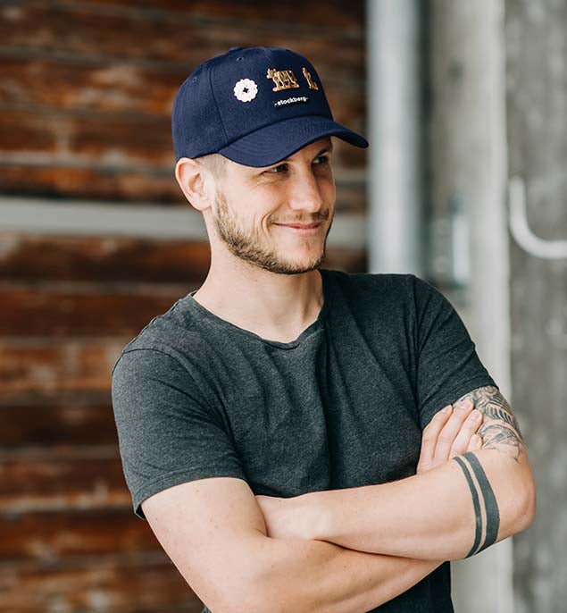 Stockberg Appenzell Kuh Cap - premium - grün