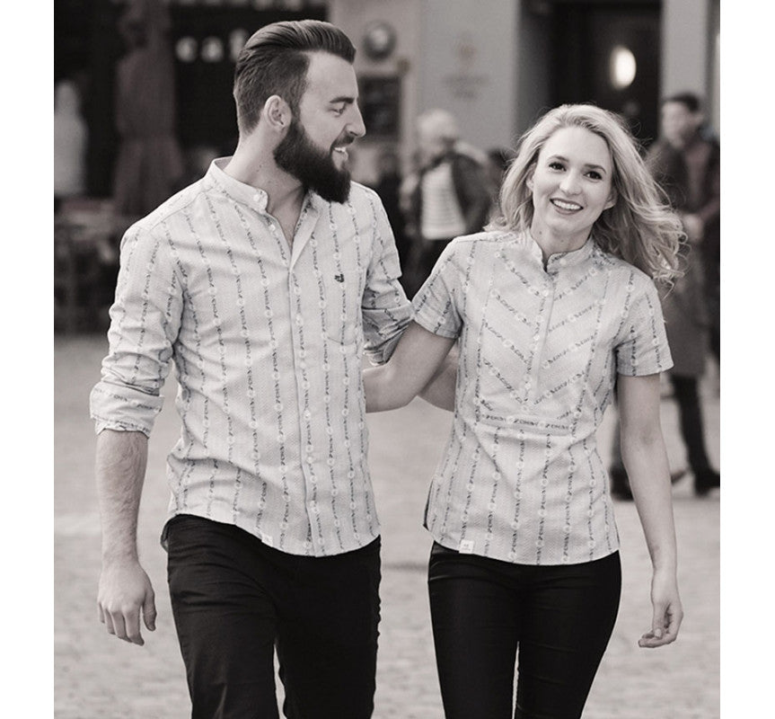 Edelweisshemd - Damen kurzarm