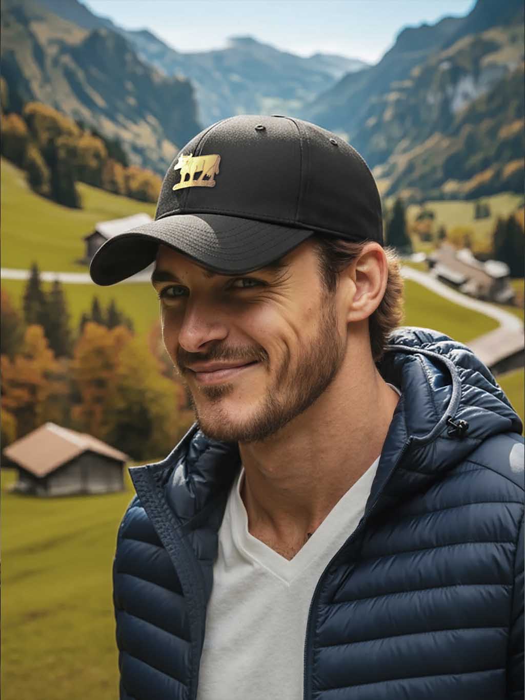 Stockberg  Original Appenzell Kuh Cap - curved