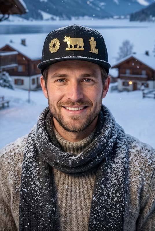 Stockberg Appenzell Kuh Cap - BIG Premium